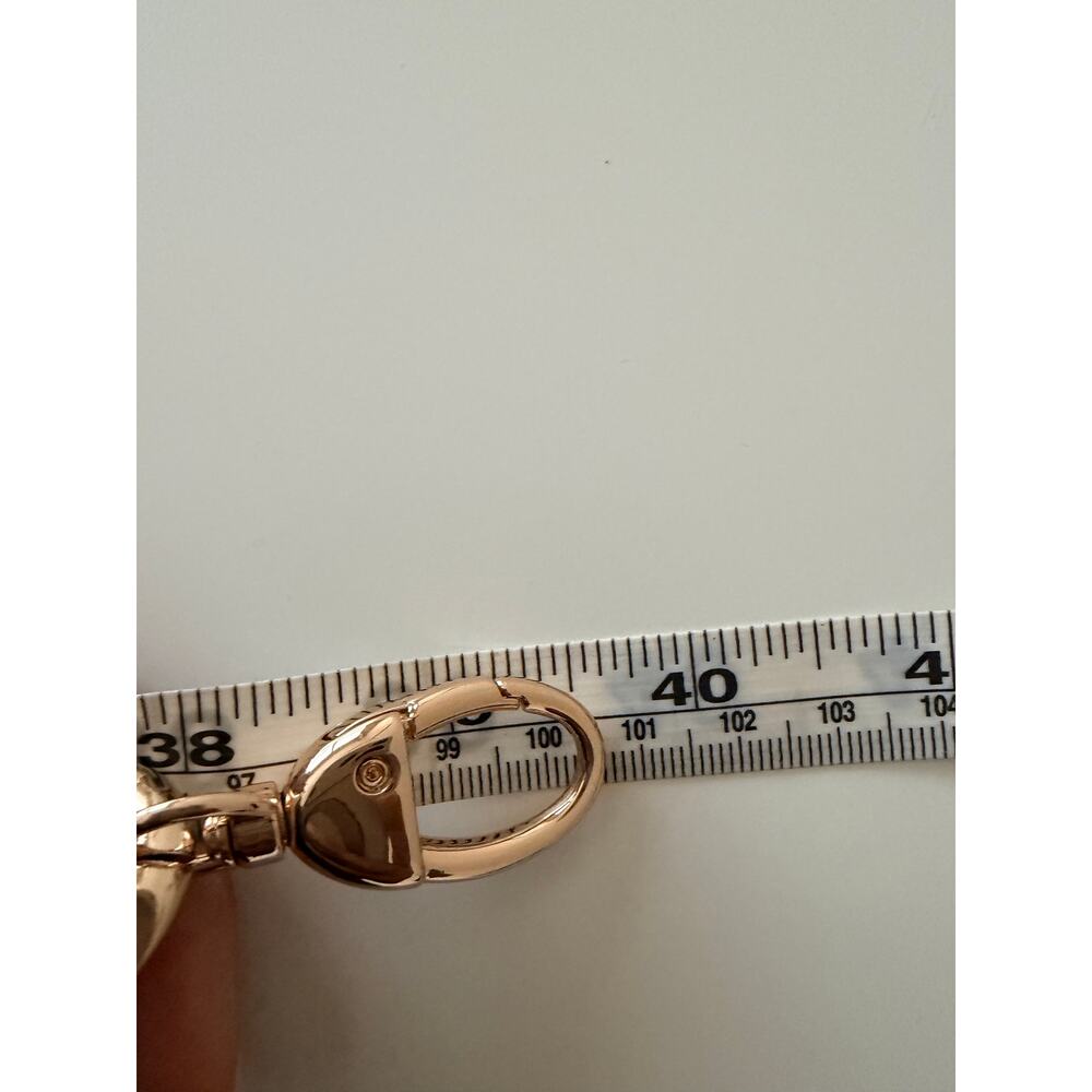 Handbaag Chunky Chain Shoulder Strap or Bag Charm NWOT Gold - Picture 2 of 3